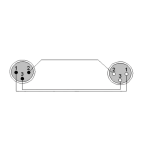CLA901/0.5 Procab XLR Microphone Cable (0.5 m)