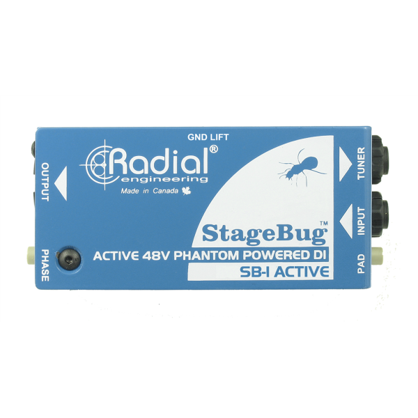 Stagebug SB-1 Radial Actieve DI Box voor Akoestische Gitaar