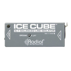 ICE CUBE IC-1 RADIAL Balanced XLR Line Isolator