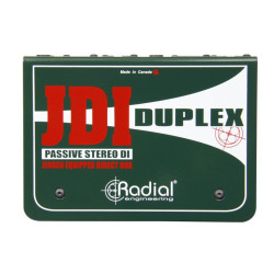JDI DUPLEX RADIAL Passive Full-Featured Stereo DI
