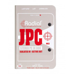 JPC  Stereo PC DI Box Radial