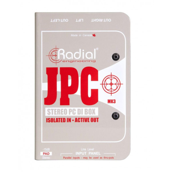 JPC Stereo PC DI Box Radial