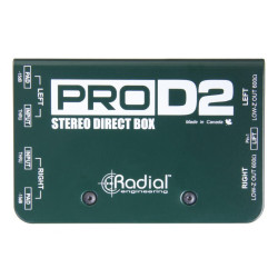 ProD2 RADIAL Passieve Stereo DI Box