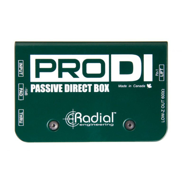 PRO-DI Passive Direct Di Box Radial