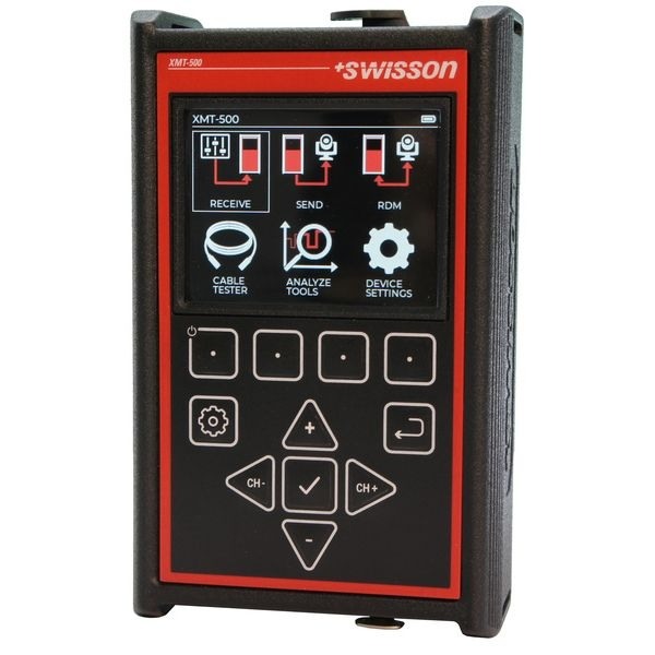 XMT-500 Swisson DMX Tester & RDM/Ethernet Controller