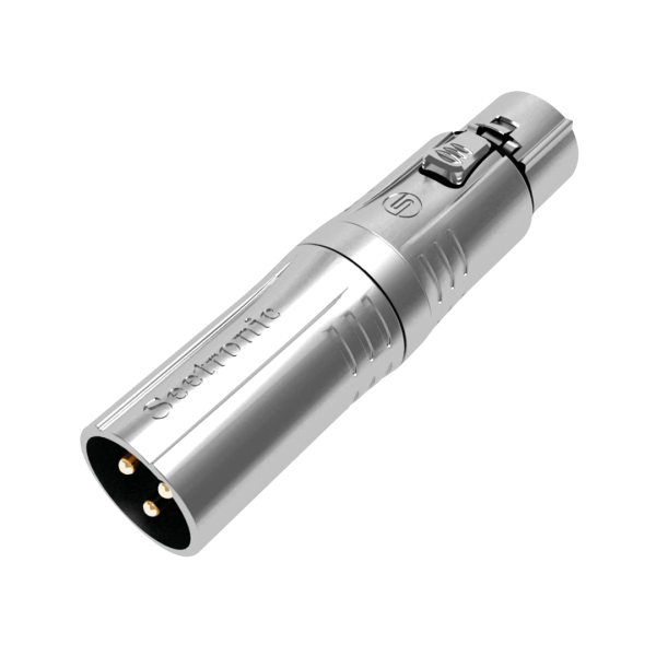 OVERGANG XLR 3P M naar XLR 5P F Seetronic