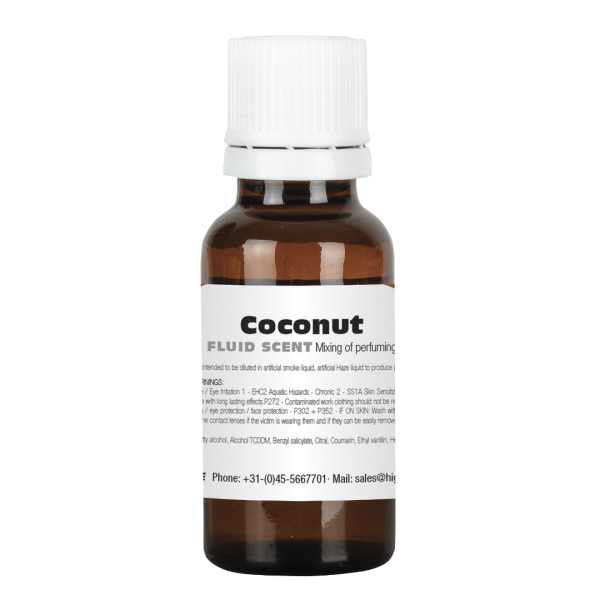 COCONUT Geurvloeistof Showgear 20ml COCONUT Geurvloeistof Showgear 20ml