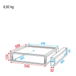RCA-DD2 Showgear 19" Rack Case 2U