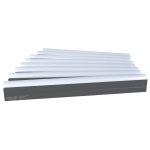 Witte Cover Showtec voor Octostrip FLEX 0,5 m Frost-effect