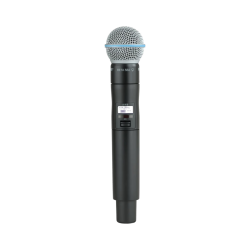 ULXD2/B58 Shure Handheld Zender met Beta58A Microfoonkop (G51-Band 470-534MHz)