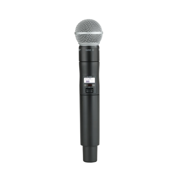 ULXD2/SM58 Shure Handheld Zender met SM58 Microfoonkop (G51-Band 470-534MHz)
