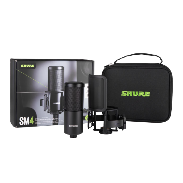 SM4-K-KIT Shure Microfoon voor Thuisopnames