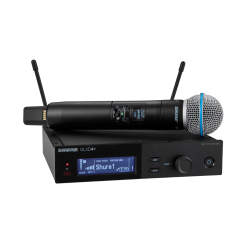 SLXD24+/B58 Shure Draadloos Handheld Systeem G65 (470-606MHz)