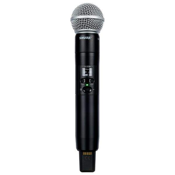 SLXD2+/58 Shure Draadloze Handheld Microfoon G65 (470-606 MHz) SLXD2+/58 Shure Draadloze Handheld Microfoon G65 (470-606 MHz)