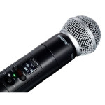 SLXD2+/58 Shure Draadloze Handheld Microfoon G65 (470-606 MHz) SLXD2+/58 Shure Draadloze Handheld Microfoon G65 (470-606 MHz)