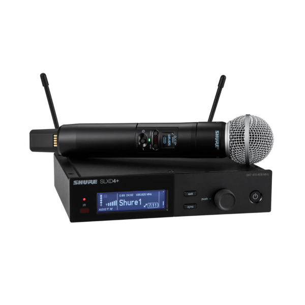 SLXD24+/58 Shure Draadloos Handheld Systeem G65 (470-606MHz)