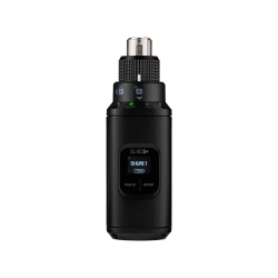 SLXD3+ Shure Draadloze Plug-on Zender XLR G65 (470-606MHz)