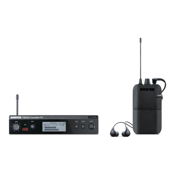 PSM300 SHURE SE112 Draadloos in-ear systeem H20 (518-542 MHz, BE)