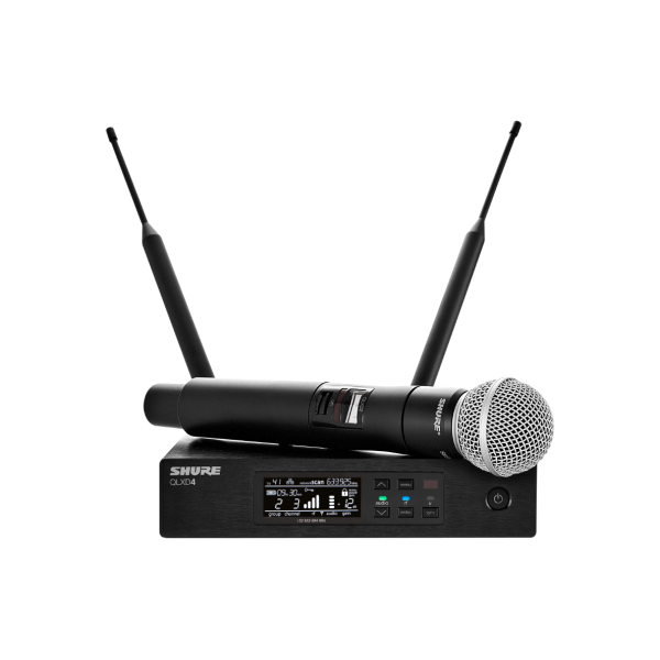 QLXD24E/SM58-H51 Handheld system Shure (534-598MHz, BE)
