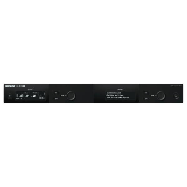 SLXD4DE-H56 Shure Dual Channel Ontvanger (518-562 Mhz, BE)