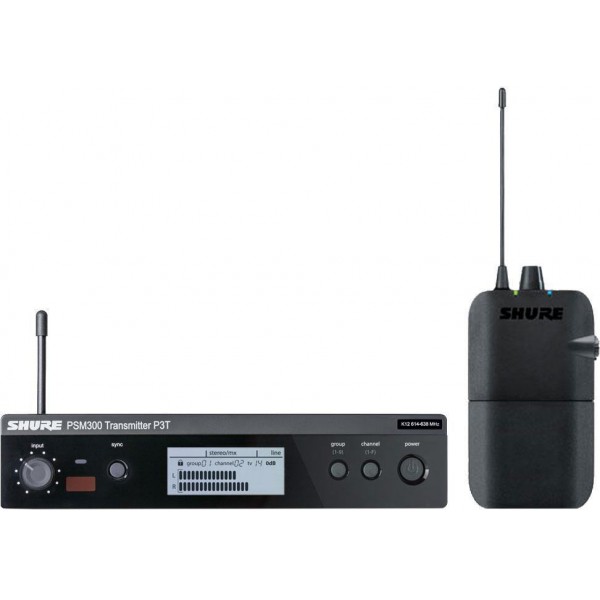 PSM300 Wireless Monitoring System SHURE (HE20 518-542Mhz, BE)