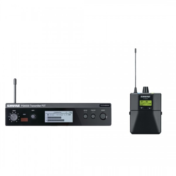 PSM300 Premium Wireless Monitoring System SHURE (HE20 518-542Mhz, BE)
