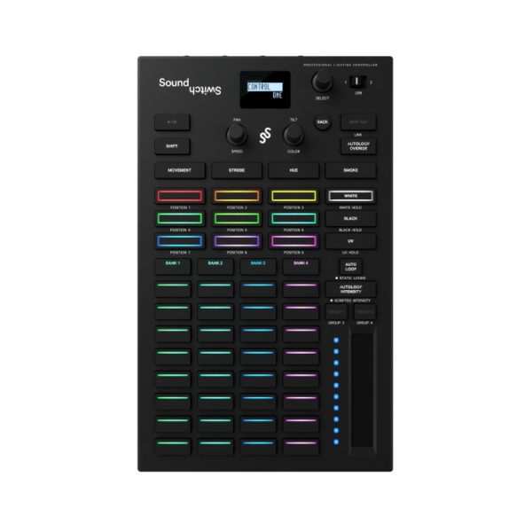 Control One SoundSwitch Professionele Lichtsturing (B-stock)