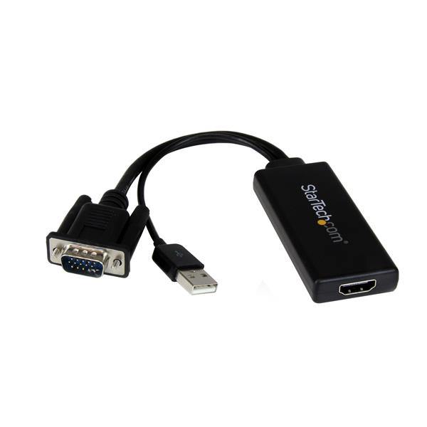 VGA TO HDMI ADAPTOR WITH USB STARTECH