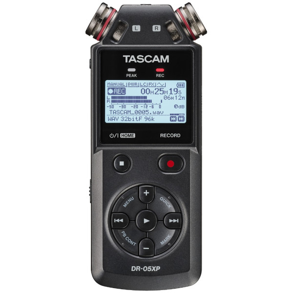 DR-05XP Tascam Stereo Audio Recorder