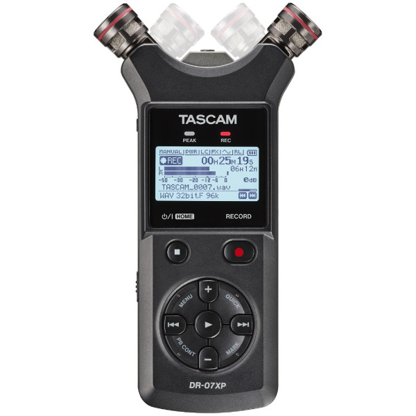 DR-07XP Tascam Stereo Audio Recorder