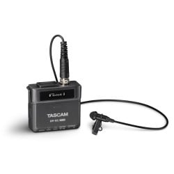 DR-10L PRO TASCAM 32-Bit Audio Recorder met dasspeld microfoon