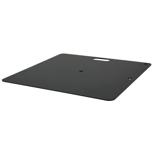 Pipe & Drape Baseplate Wentex 35 x 30 cm (Black)