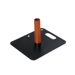 Pipe & Drape Baseplate Wentex 35 x 30 cm (Black)