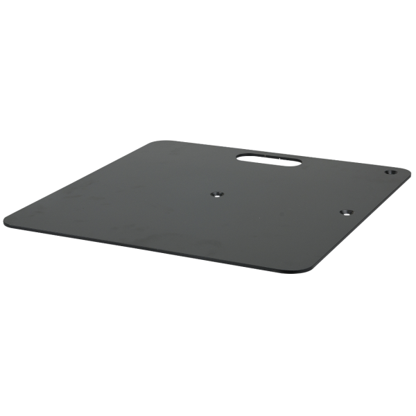 Pipe & Drape Baseplate Wentex 45 x 45 cm (Black)