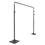 Pipe & Drape Baseplate Wentex 45 x 45 cm (Black)