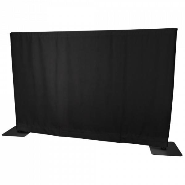 Pipe n Drape Doek Wentex Gordijn MGS 280x120 cm (Zwart)