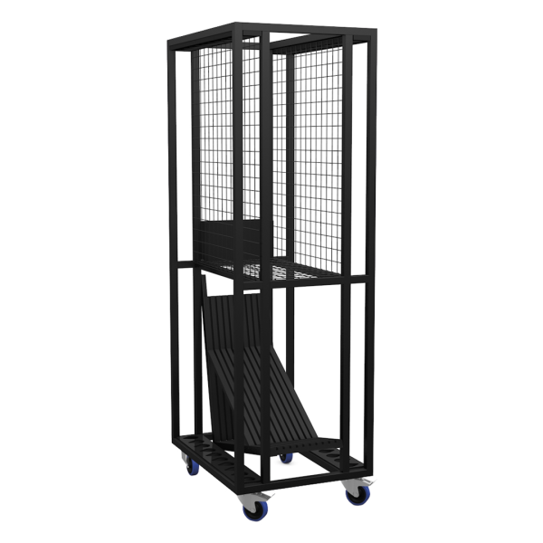 Pipe & Drape Transport Trolley Wentex for 9 Curtains