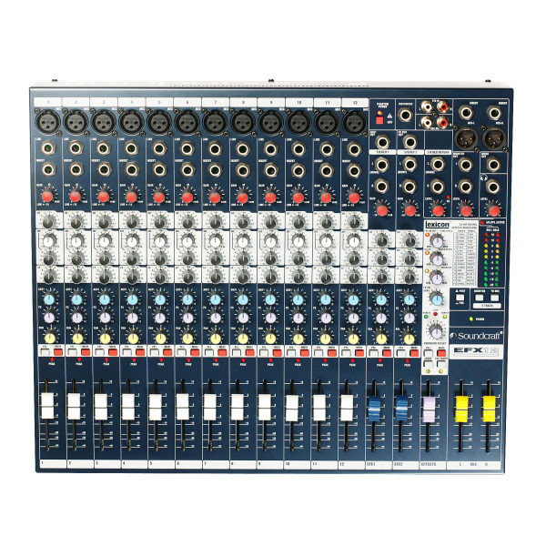 EFX12 Soundcraft 12-channel analog mixer with FX