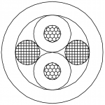 CLS215/3 Contractor Luidsprekerkabel Procab 2 x 1.5mm (300m)