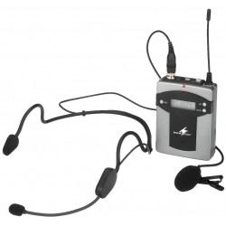 TXA-800HSE Monacor bodypack + hoofdmicrofoon voor TXA-800/1000/1020