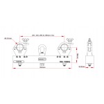 HANGING SOLID TRUSS ADAPTOR 1000 KG