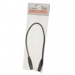 DMX Adapter Cable 3 Pole Male to 5 Pole Female XLR 50 CM Black Admiral