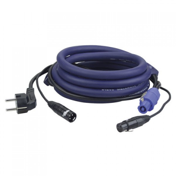 FP0615 DAP Hybrid cable Powercon/DMX-Signal (15m)