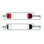 CLA631/5 2 X RCA MALE TO 2 X JACK MALE 5 M PROCAB