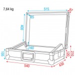 MIXER CASE 19" DAP AUDIO