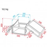 CASE 6U VOOR+BOVENDEKSEL DAP