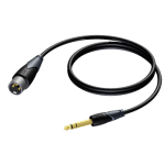 CLA724/10 XLR MANNELIJK NAAR JACK 6.3 MM MANNELIJK STEREO 10 M PROCAB 