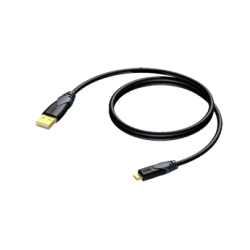 CLD614/1.5 USB 2.0 A NAAR USB MICRO B 1.5 M PROCAB