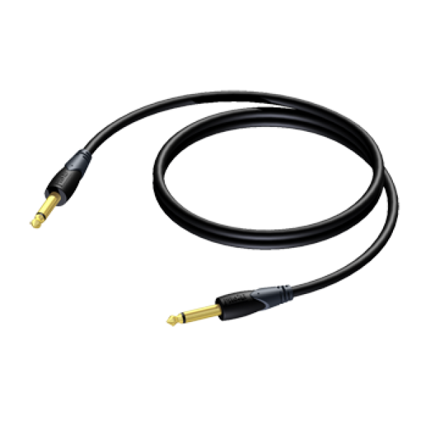 CLA600/1.5 PROCAB 6,3 Mono Jack cable (1.5m)