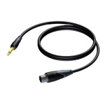 CLA900/10 6.3 MM JACK MANNELIJK NAAR XLR VROUWELIJK 10 M PROCAB